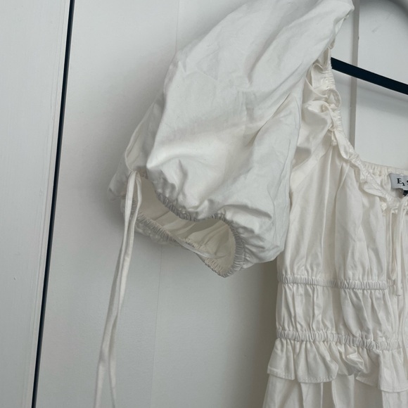 En Saison Cream Drawstring Waist Skirt - Picture 4 of 5